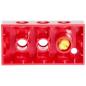 Preview: LEGO Duplo - Toolo Brick 2 x 4 31184c01 Red