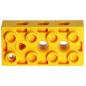 Preview: LEGO Duplo - Toolo Brick 2 x 4 31184c01 Yellow