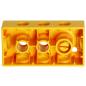 Preview: LEGO Duplo - Toolo Brick 2 x 4 31184c01 Yellow