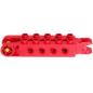 Preview: LEGO Duplo - Toolo Brick 2 x 5 6288c01 Red