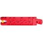 Preview: LEGO Duplo - Toolo Brick 2 x 8 bar102 Red