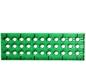 Preview: LEGO Duplo - Toolo Plate 4 x 12 6668 Green