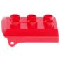 Preview: LEGO Duplo - Train Cabin Roof 4543 Red