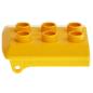 Preview: LEGO Duplo - Train Cabin Roof 4543 Yellow