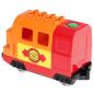 Preview: LEGO Duplo - Train Lokomotive rot/orange