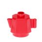 Preview: LEGO Duplo - Utensil Teapot / Coffeepot 4904 Red