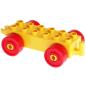 Preview: LEGO Duplo - Vehicle Car Base 2 x 6 2312c02 Yellow