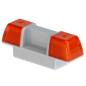 Preview: LEGO Duplo - Vehicle Siren 2318c02 Light Bluish Gray