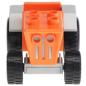 Preview: LEGO Duplo - Vehicle Tractor 4818c01 Orange
