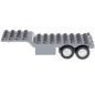 Preview: LEGO Duplo - Vehicle Trailer 48123c01Dark Bluish Gray