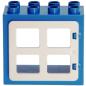 Preview: LEGO Duplo - Building Window 61649/90265 Blue White