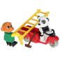 Preview: LEGO Fabuland 3628 - Perry Panda & Chester Chimp