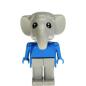 Preview: LEGO Fabuland Minifigs - Elephant 1 fab5a