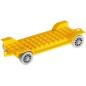 Preview: LEGO Fabuland Parts - Car Chassis 6 x 14 fabaa1 Yellow