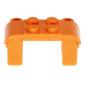 Preview: LEGO Fabuland Parts - Container, Side Bags 749 Earth Orange