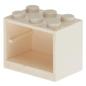 Preview: LEGO Parts - Container, Cupboard 2 x 3 x 2 4532a White