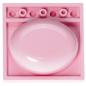 Preview: LEGO Parts - Container, Sink 6195 Pink