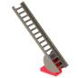 Preview: LEGO Parts - Ladder 4000c01 Dark Gray