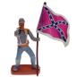 Preview: Plasty - Confederate Army Soldier standing with Flag