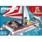 Preview: Playmobil - 5130 Catamaran Sailboat with Dolphins