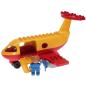 Preview: LEGO Duplo 2641 - Flugzeug mit Pilot