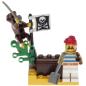 Preview: LEGO Legoland 6235 - Pirat mit Schatztruhe