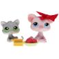 Preview: Littlest Pet Shop - Pet Pairs - 0087 Pig, 0088 Kitten
