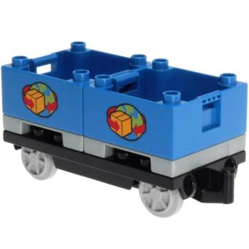 LEGO Duplo - Train Güterwagen Behältertransportwagen 31300c01/47415/47423px9