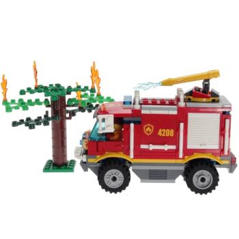 LEGO City 4208 - Le camion de pompier tout-terrain