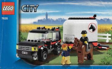 LEGO City 7635 - 4WD with Horse Trailer
