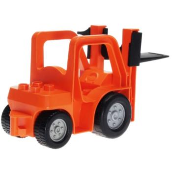 LEGO Duplo - Vehicle Forklift Truck 42404c02 Orange