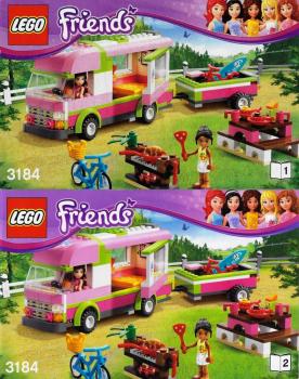 LEGO Friends 3184 - Abenteuer Wohnmobil