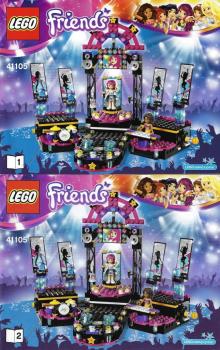 LEGO Friends 41105 - Popstar Showbühne