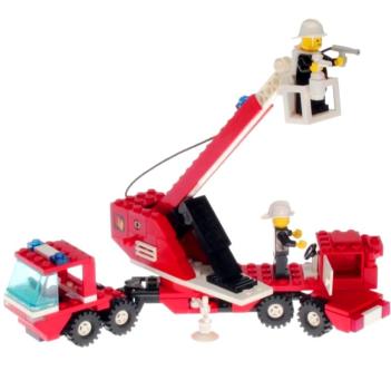 LEGO Legoland 6358 - Service d'incendie de grande hauteur