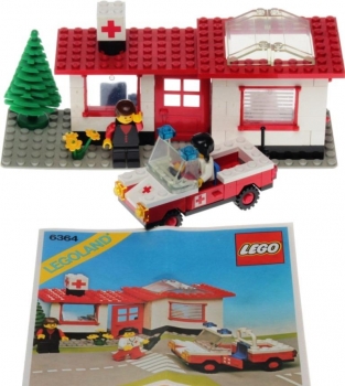 LEGO Legoland 6364 - Unité paramédicale
