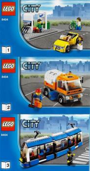 LEGO City 8404 - Bus und Tramstation