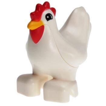 LEGO Duplo - Animal Chicken, Hen Tail 87320pb02