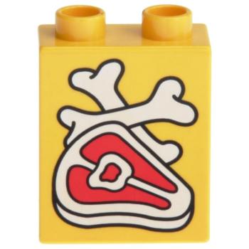 LEGO Duplo - Brick 1 x 2 x 2 4066pb012