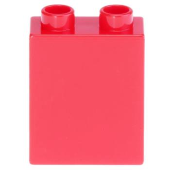 LEGO Duplo - Brick 1 x 2 x 2 76371 Red