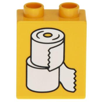 LEGO Duplo - Brick 1 x 2 x 2 76371pb052
