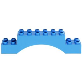 LEGO Duplo - Brick 2 x10 x 2 Arch 51704 Blue