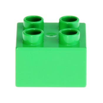 LEGO Duplo - Brick 2 x 2 3437 Bright Green