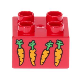 LEGO Duplo - Brick 2 x 2 3437pb068