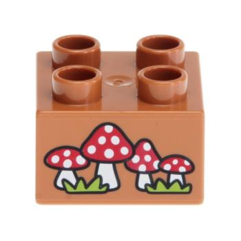 LEGO Duplo - Brick 2 x 2 3437pb111