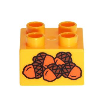 LEGO Duplo - Brick 2 x 2 3437pb073