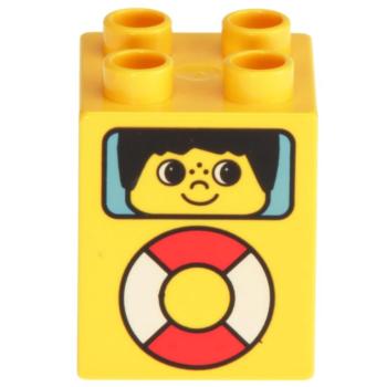 LEGO Duplo - Brick 2 x 2 x 2 31110pb001