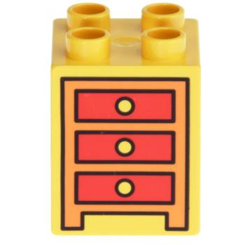 LEGO Duplo - Brick 2 x 2 x 2 31110pb017