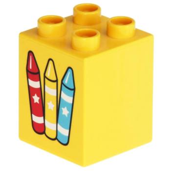 LEGO Duplo - Brick 2 x 2 x 2 31110pb101