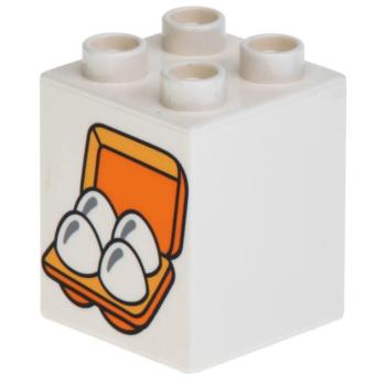 LEGO Duplo - Brick 2 x 2 x 2 31110pb111