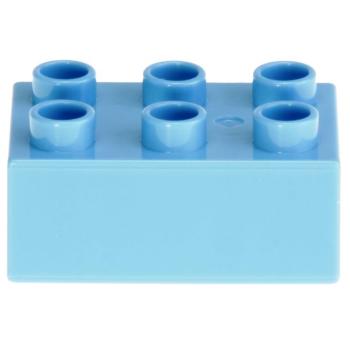 LEGO Duplo - Brick 2 x 3 87084 Medium Blue